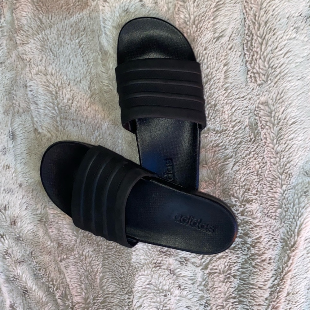 Adidas Adilette Comfort Mono Slide Sandal Men’s 8